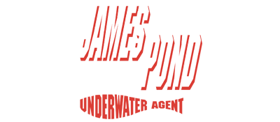 James Pond logo for Sega Genesis